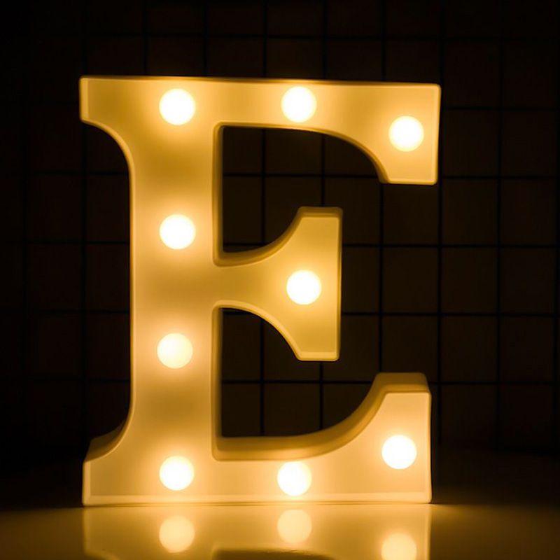 Birthday Light Happy Led Digital Color Lights Emitting Romantic Scene Decorative