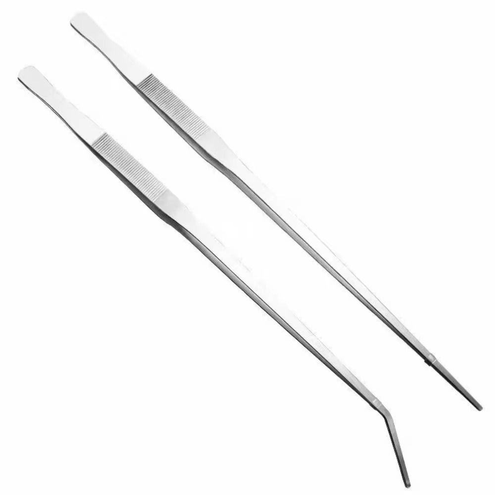 1Pcs Stainless Steel Aquarium Tweezer Long Tong Aquarium Supplies  Pet Shrimp Reef Coral