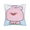 Asamimichaan Asleep Cartoon Square Pillow Cases Kawaii Asamimi Cushion Cover Decor Throw Pillow Case Cover for Sofa cm