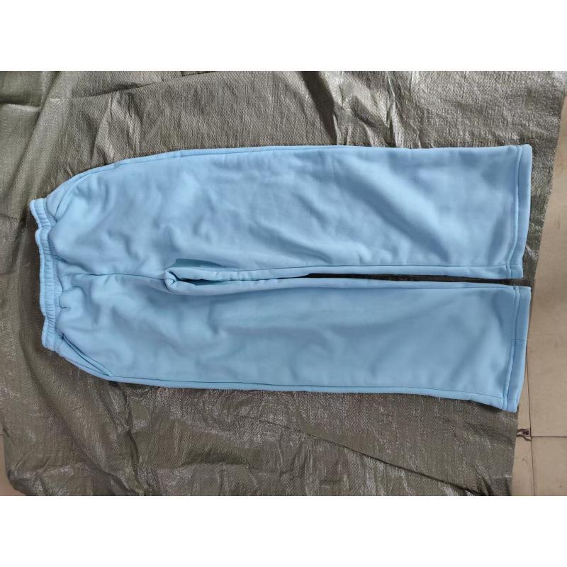 Men's 2025 European & American Style Wide-Leg Drawstring Sweatpants with Pockets
