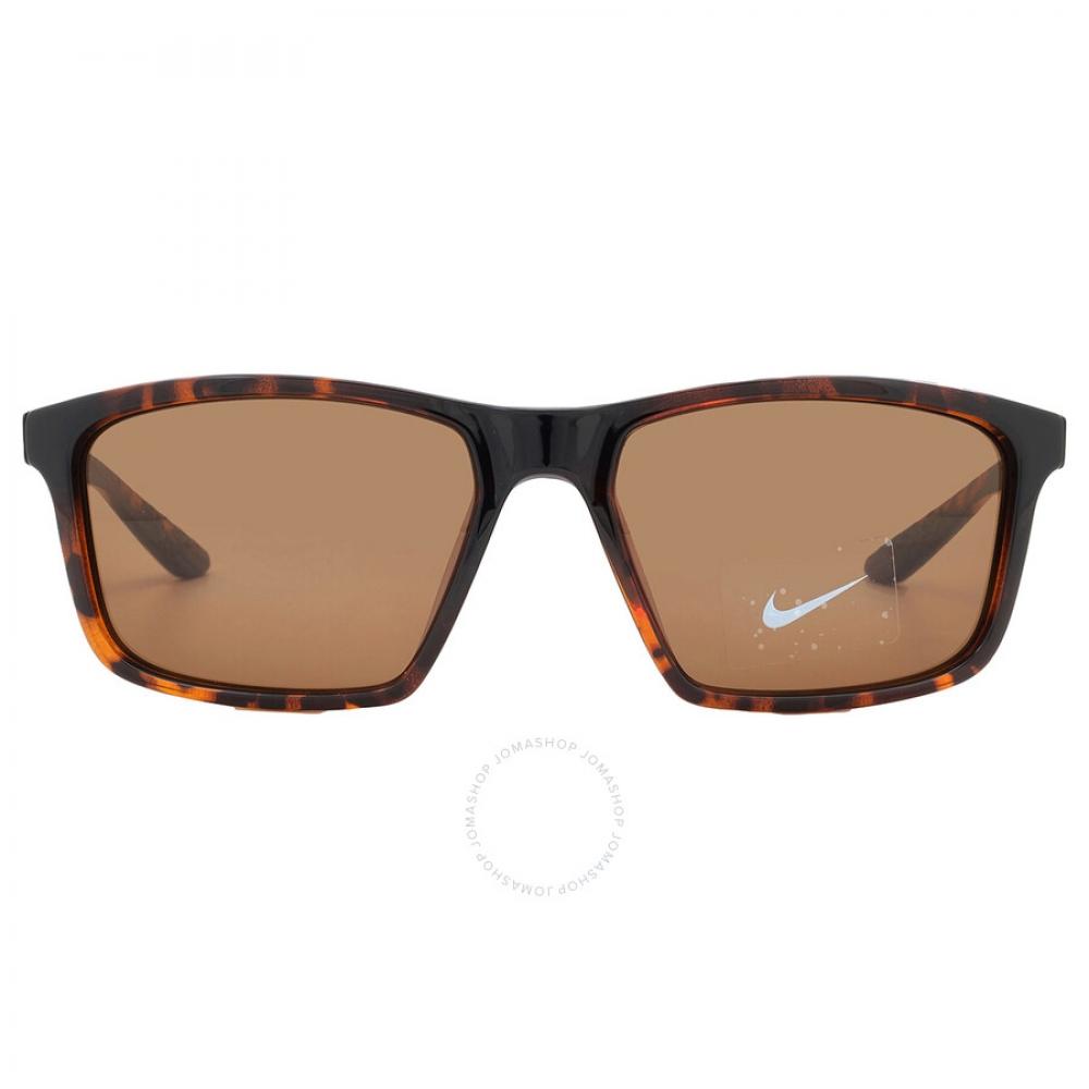 

Nike Brown Rectangular Unisex Sunglasses Nike Valiant Mi Cw4645 220 60
