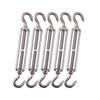 1Pcs Stainless Steel Hook and Eye Tensioners Rope Cable Tension Set Adjustable Garden M1 M1 M6 M8 Wire Tensioner