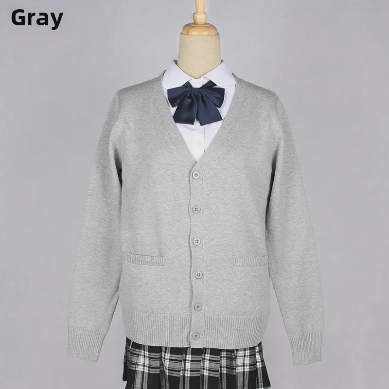 Svetr kardigan ve stylu sen pro JK pro ženy - Vysokoškolská uniforma, jaro a podzim