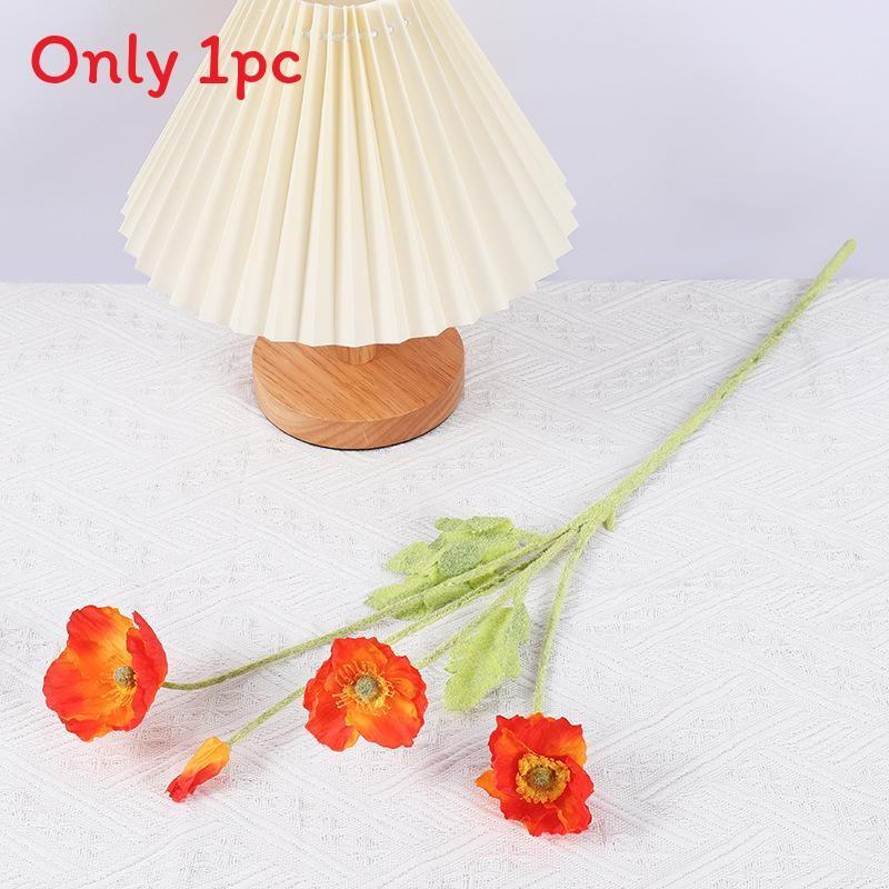Faux Poppy Flowers For Home Decor Wedding Gift For Friends Ones Loved
