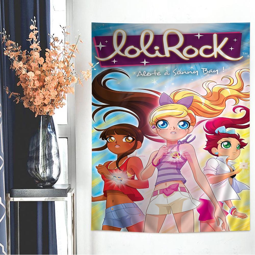 LoliRock Cartoon Hanging Bohemian Tapestry Cheap Hippie Wall Hanging Bohemian Wall Tapestries Mandala Wall Hanging Home Decor
