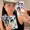 Watamote K-Kuroki T-Tomoko Phone Case For IPhone 17 16 15 14 13 12 11 Pro Max Color Black Matte Cover