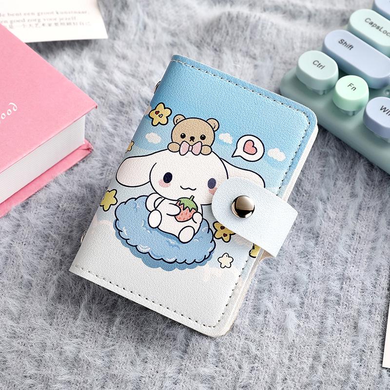 Kuromi Multi-Card Slot Anti-Demagnetization Card Holder for Women and Men