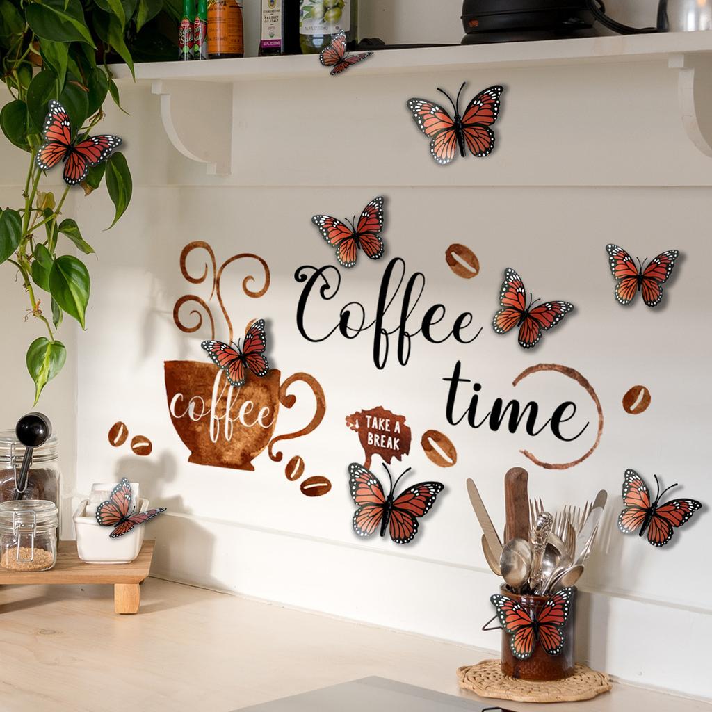 Nálepka na zeď s přívěskem s růžovým květem Odnímatelná nástěnná umělecká výzdoba Vodotěsná Stereo květinová domácí dekorace do ložnice