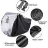 Universal rain and dustproof bicycle cover for three bicycles, waterproof and dustproof all day long.