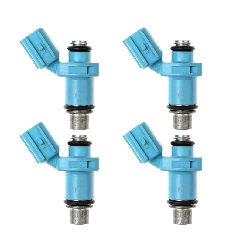 Precise 4 PCS Motorcycle Fuel Injector 6C5-13761-00-00 Fit For  40HP 50HP 60HP 4 Stroke