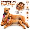 Soft Greyhound Plush Toy PP Cotton Filling Animal Plush Toy New Dog Stuffed Doll Sofa Bed Decor