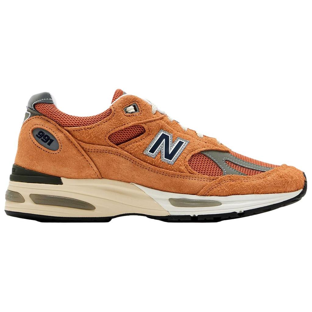 New Balance 991v2 Made In England Gold Earth Unisex Sneakers Orange U991OV2