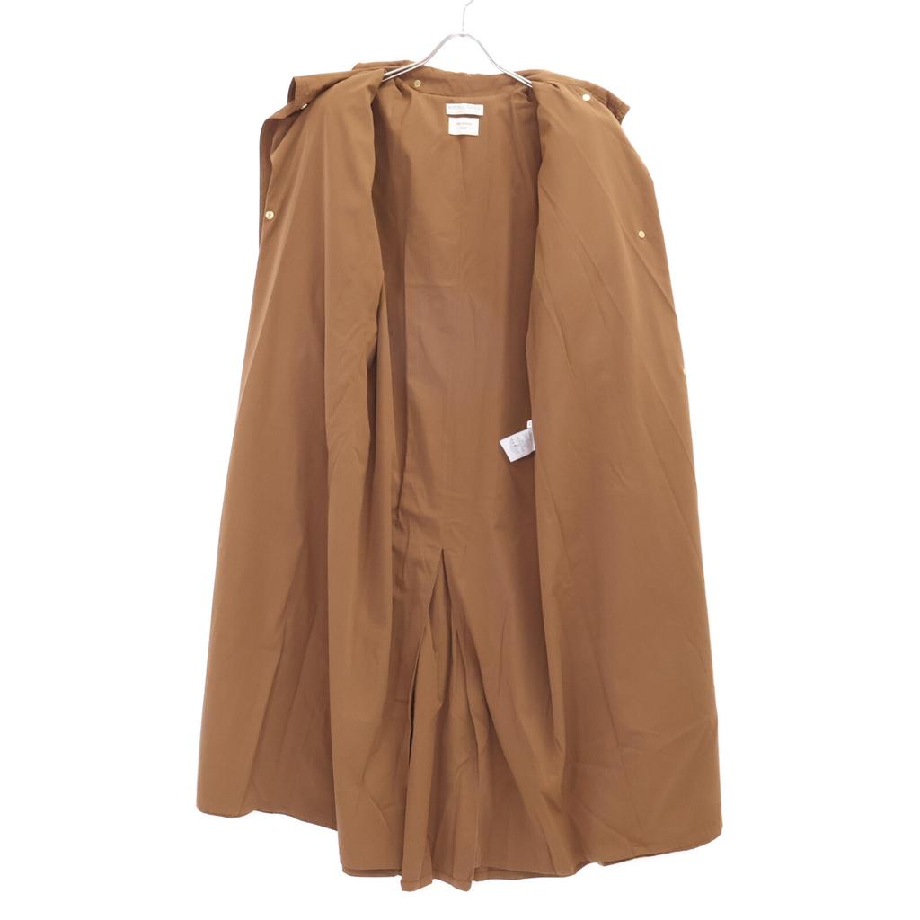 BOTTEGA VENETA [Excellent Condition/Domestically Authorized] 612051 2020 PRESPRING Snap Button Trench coat 38 BrownUsed