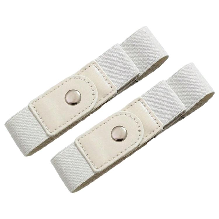 Jean Button Stretch No Sew Waist Button Waist Buckle Quick Button Elastic Belt