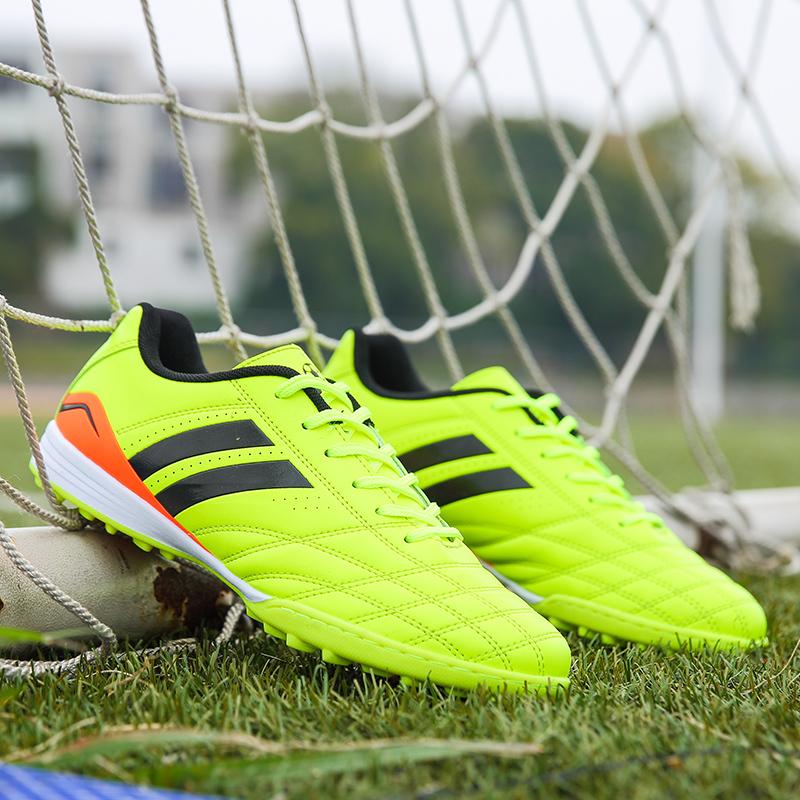 Kinder Fußballschuhe Society TF Schulfußballschuhe Stollen Gras Turnschuhe Jungen Mädchen Outdoor Sporttraining Sportschuhe