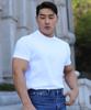 Bestfit Muscle Fit 10-Count Heavy Cotton Short Sleeve T-Shirt White