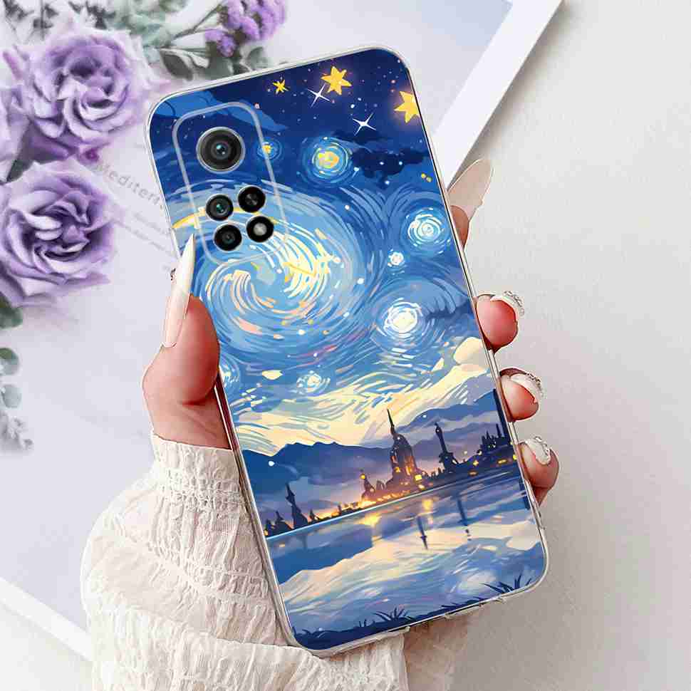 For Xiaomi Mi 10T 5G M2007J3SY Case Fashion Painting Soft Silicone TPU Phone Cases For Xiaomi Mi 10T Pro 5G 6.67" Cover Bumper