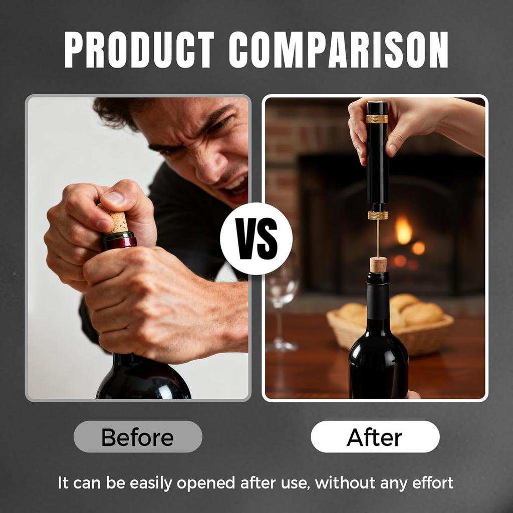 Needle Type Wine Opener Travel Portable Pocket Corkscrew Wine Bottle Opener for Home Restaurant Party Bar Accessories