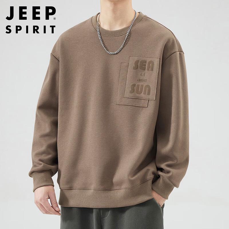 

JEEP SPIRIT Men s Crew Neck Sweatshirt XL