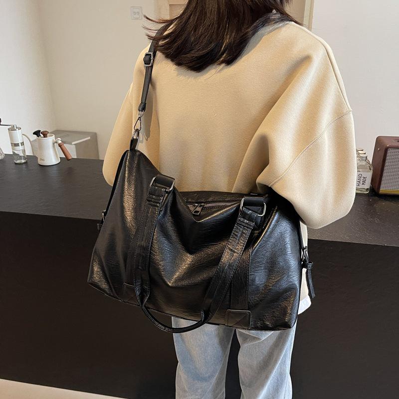 Trendy 2025 Korean-Style Women's Large Capacity Travel Tote Bag