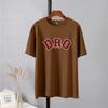 Shellsuning T-shirt da Donna con Stampa Grafica Semplice con Lettere, Estate, Cotone, Maniche Corte, Magliette Casual con Scollo a O, Top Trendy Streetwear