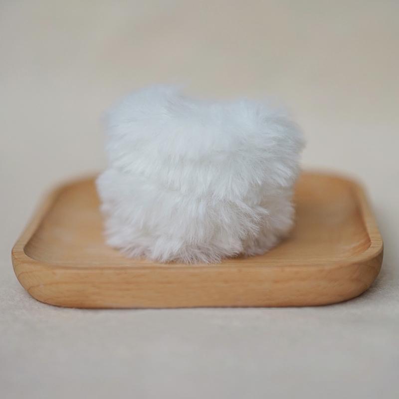 1PC Toys Plush Dolls Twisting Sticks Imitation Rabbit Hair Fluffy Toys Materials Miniature Doll