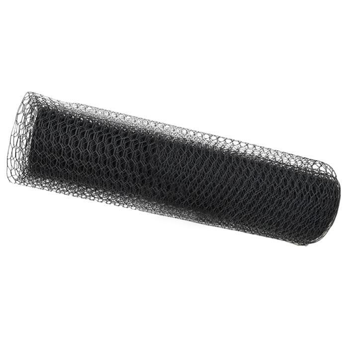 VidaXL Clôture Hexagonale Grise 0,6x25 m Acier 42005521