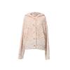 Blacknini Yin Huafu/"Gold Ingot" German Machine-Made Ingot Needle Mohair Wool Hooded Knit Cardigan