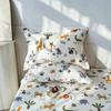 100% Cotton Pillowcase Customizable Flowers Cartoon Design Bedding Pillowcase Adult Bedroom Home Decor Custom Size Cushion Cover