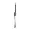 Metalworking End Mill Ball Nose Tungsten Carbide R0.25-D1/8-TiAlN Cast steel