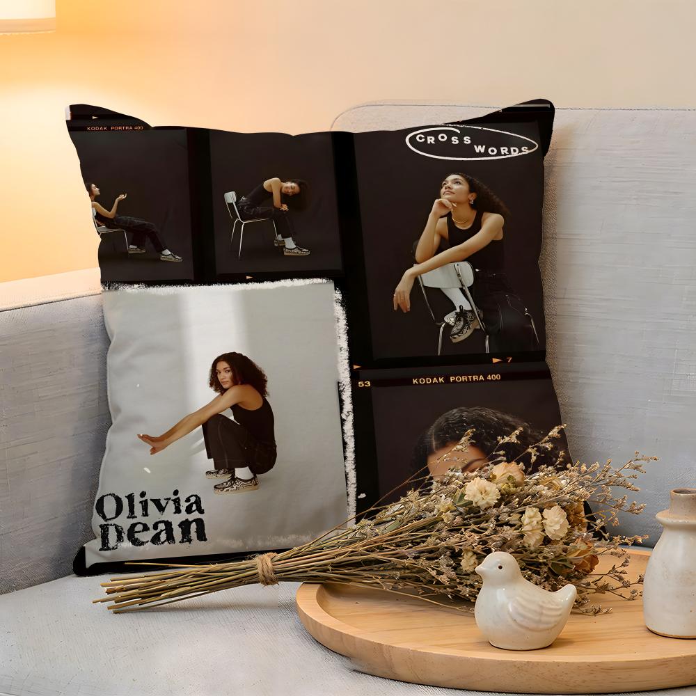 Cushion Cover Linen SkinFriendly Soft Decorative Case for Sofa Home Decor Singer OOlivia Dean Pillow Cover