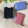 Genuine Leather Hand-woven Organ Card Bag Holder Men Women Universal Business Bank