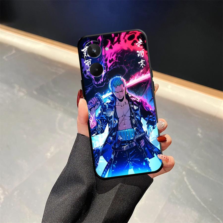 

Крутой аниме чехол с Зоро для Realme P3 Ultra GT Master Neo2 C33 C35 C53 C55 C15 C12 11 Pro Nazro 50 50i 12 14 C21 C25 Чехол для телефона realme C21