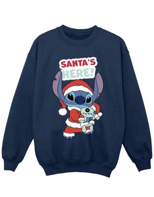 Girls Lilo & Stitch SantaÂ´s Here Sweatshirt