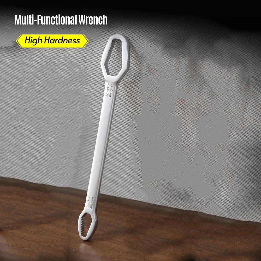 Chiave universale a doppia estremità Chiave Torx regolabile autoserrante multifunzionale per bicicletta