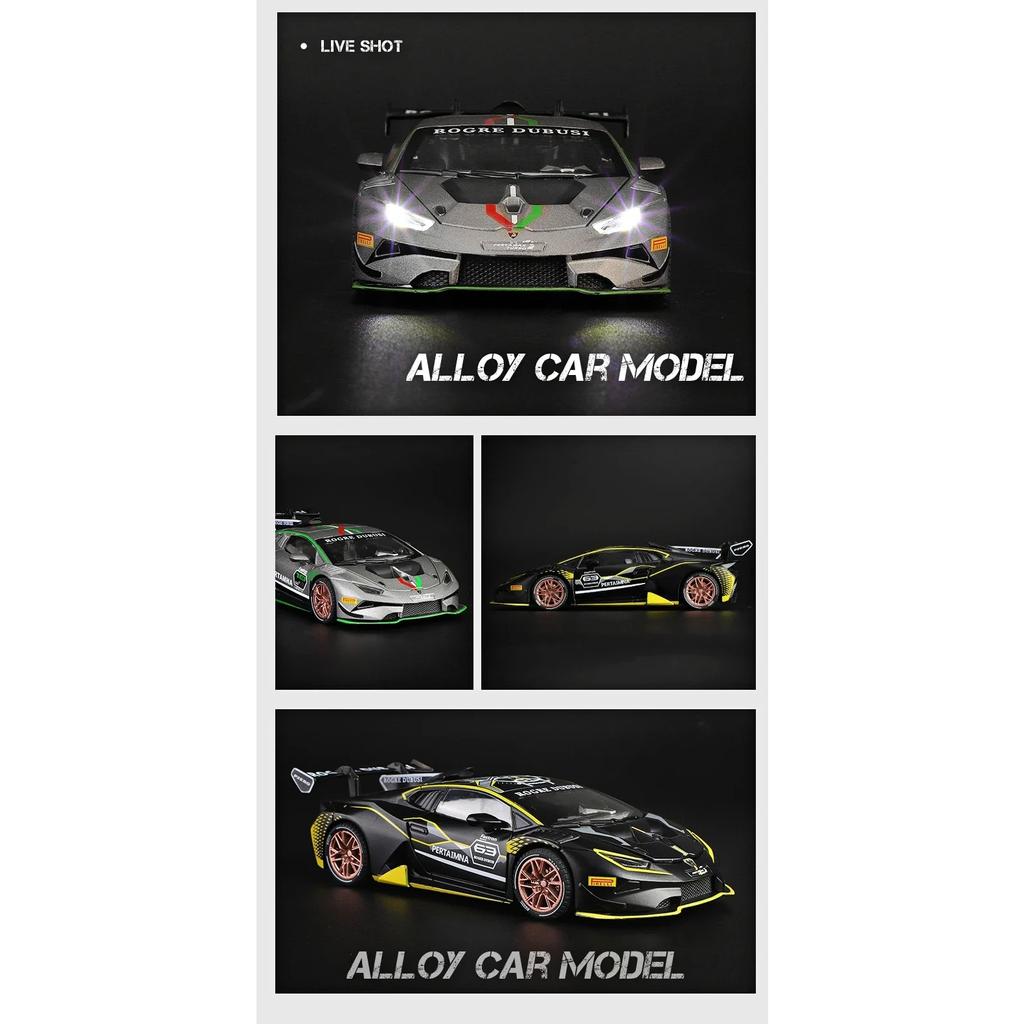 1/32 Lamborghini HURACAN ST EVO Sports Car Alloy Car Model Diecasts & Toy Vehicles Car Model Simulation Model Collection