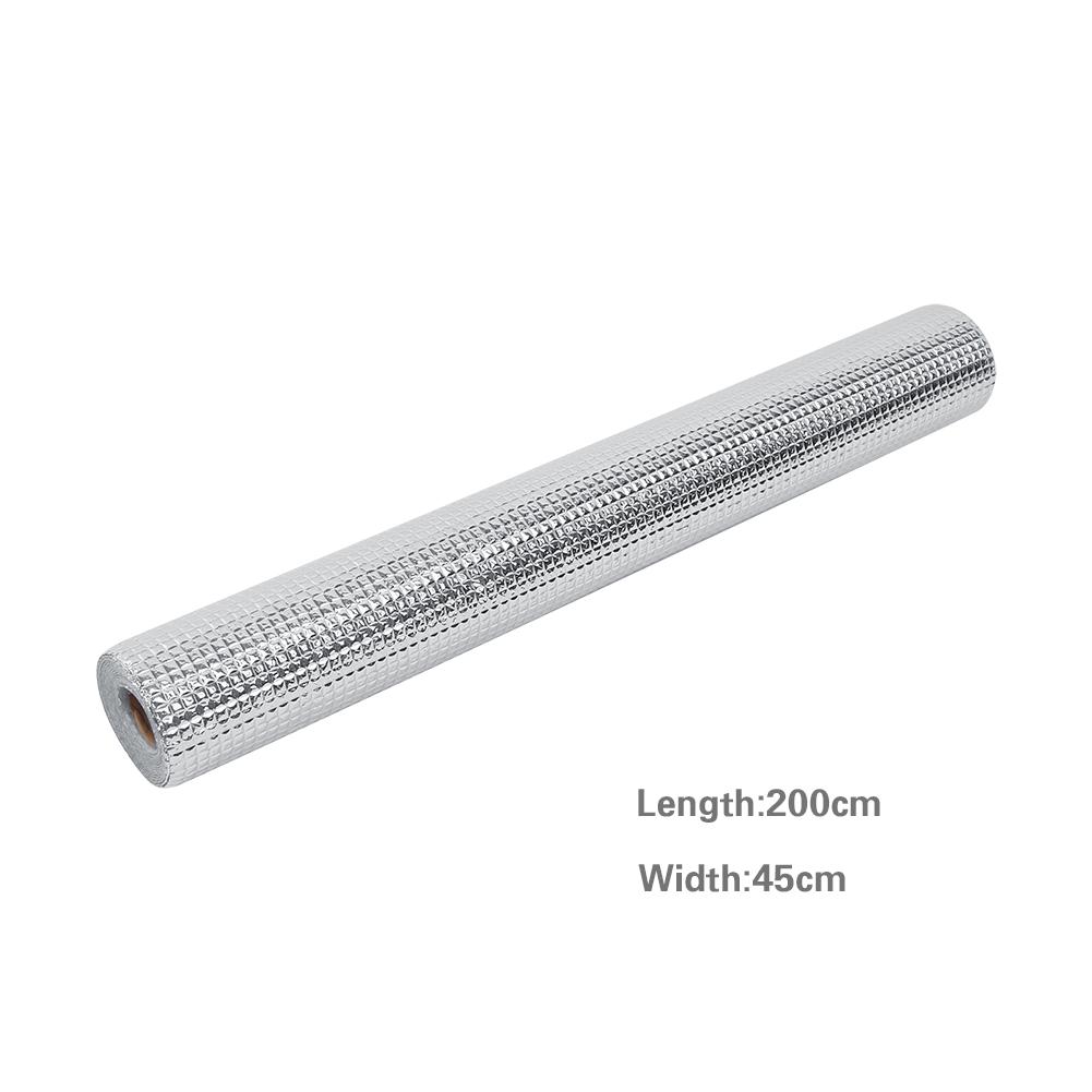 45 * 200 cm Cabinets Dampproof mat Paper Aluminum oil ht insulation Membrane in the Kitchen