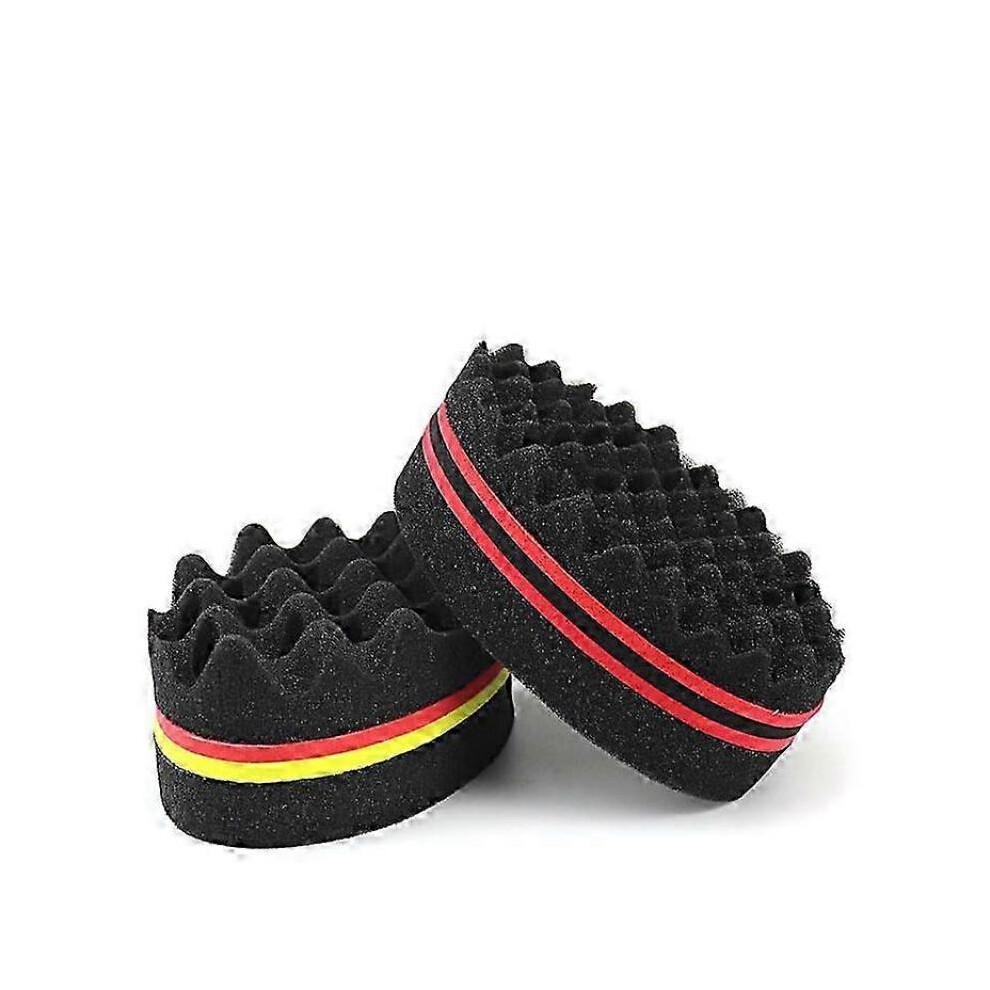 Schwamm Twist Locken 4 Stück Haar Schwamm Afro Twist Haarkamm Afro Haarbürste Schwamm Metall Afro Kamm Afro Twist Haarschwamm für Afro Kinky Haarstil