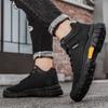 Men's Shoes Four Seasons Non-slip Wear-resistant High-top Hiking Shoes Fashion British Casual Shoes Outdoor Tooling Shoes