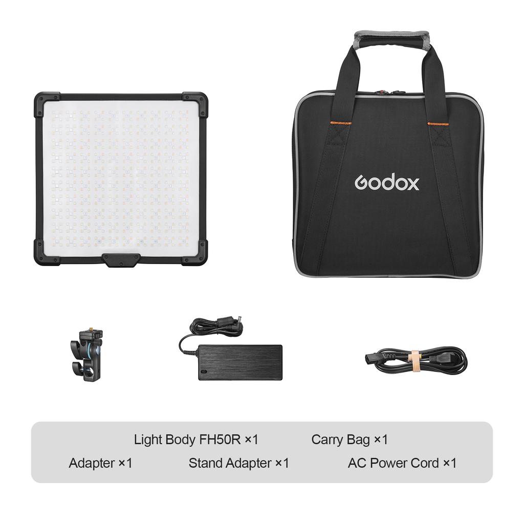 GODOX FH50R Flexible LED Light 62W RGB Photography Light 2500K-10000K CRI More Than 96 with 14 Lighting