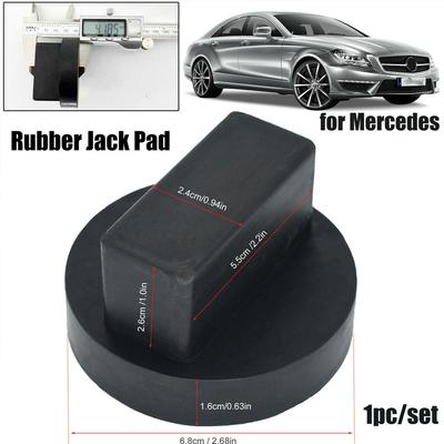 Zubehör Medium Wagenheberauflage Schwarz FÜR Mercedes A B C M R S Klasse GLS GLC SLK