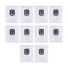 10pcs Vacuum Cleaner Dust Bags for ZR200520 ZR200720 Replacement Parts Vacuum Bags Non Woven Fabric