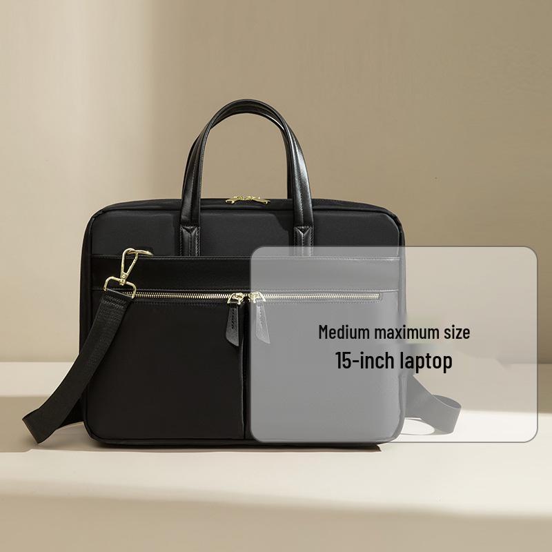 Women's 15.6" Laptop Tote Bag - Large Capacity Shoulder & Crossbody Handbag