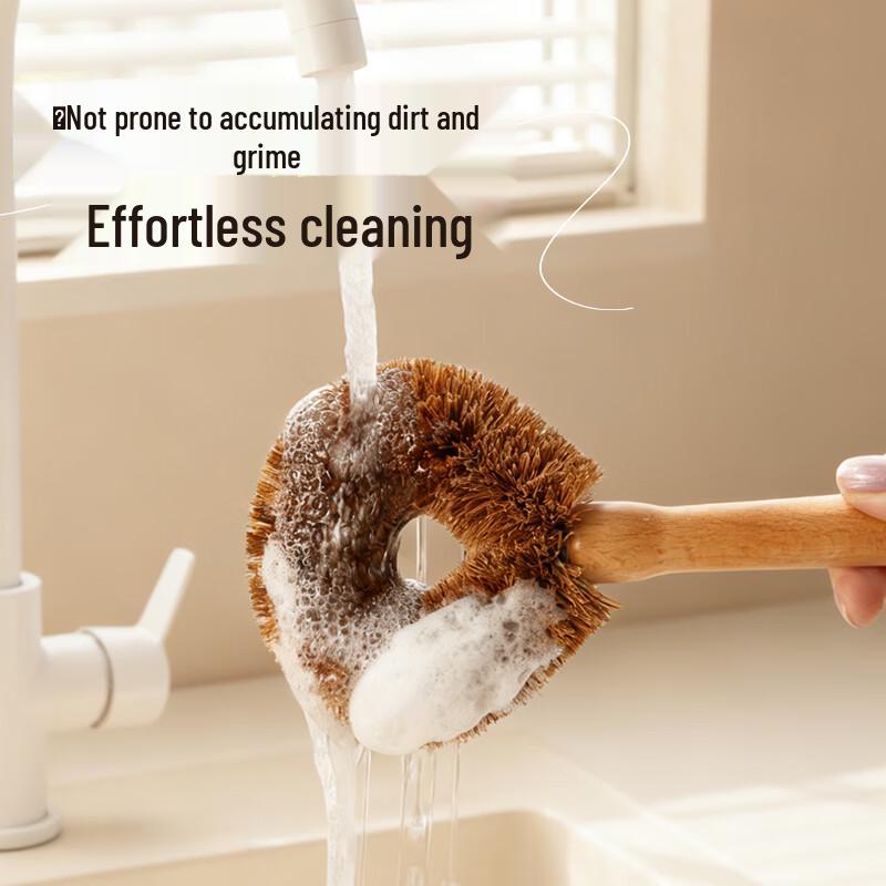 Coconut Palm Kitchen Pot Brush