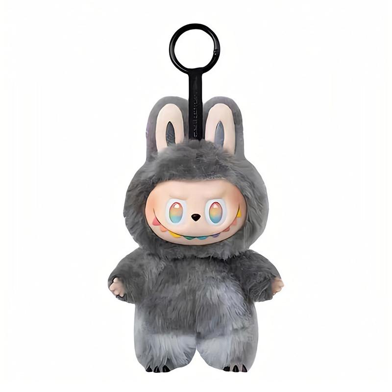 2025New 3.0 Labubu Plush Doll Keychain 3Rd Generation Blind Box Heartbeat Macaron Happy Guess Series Vinyl Plush Toy Trendy Play