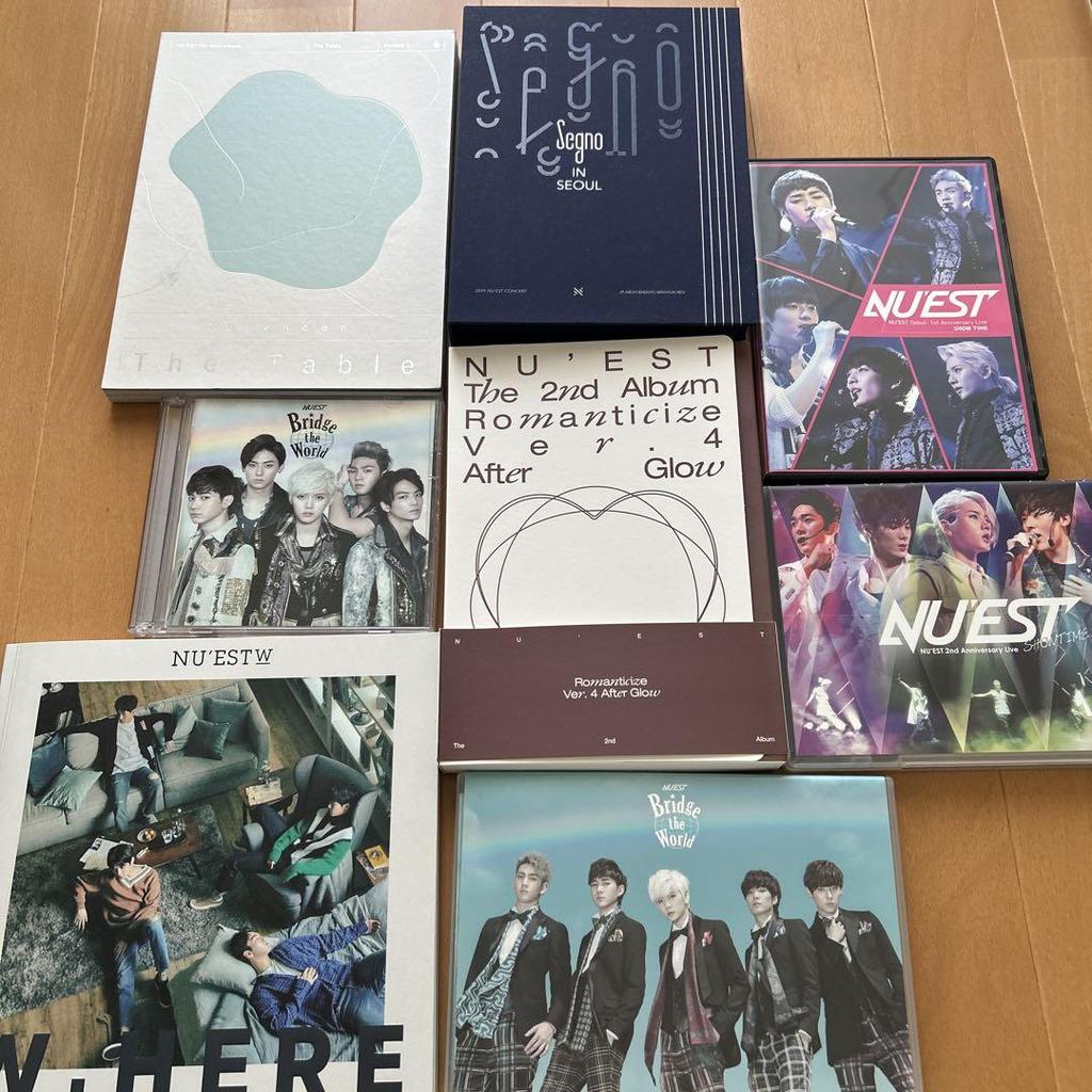 [USED] NU'EST DVD Album Collection Hwang Min-young