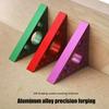 Aluminum Alloy Right Angle Marking Ruler 45/90 Degree Woodworking Carving Square Precision Angle Ruler Woodworking Tools