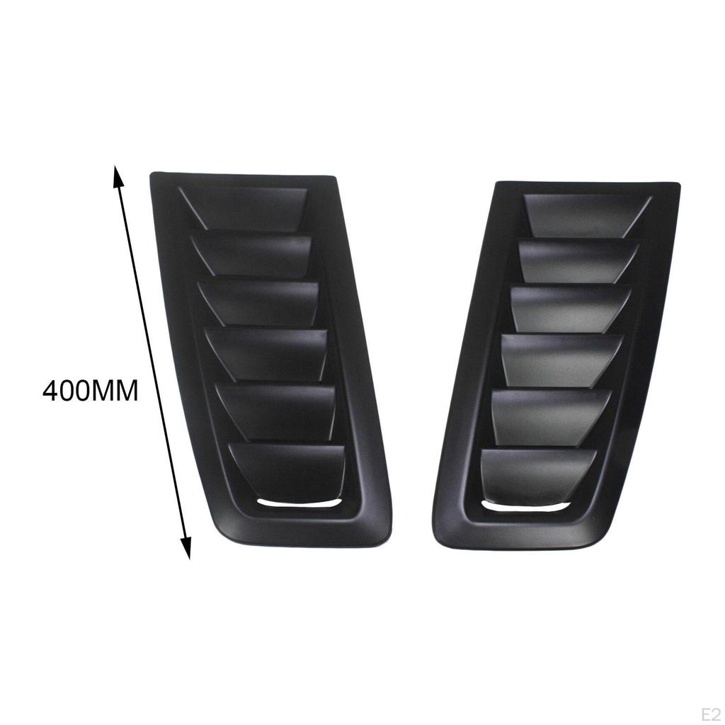 2 bucăți de ventilație pentru capota auto, orificii de admisie a aerului pentru stilul Focus RS