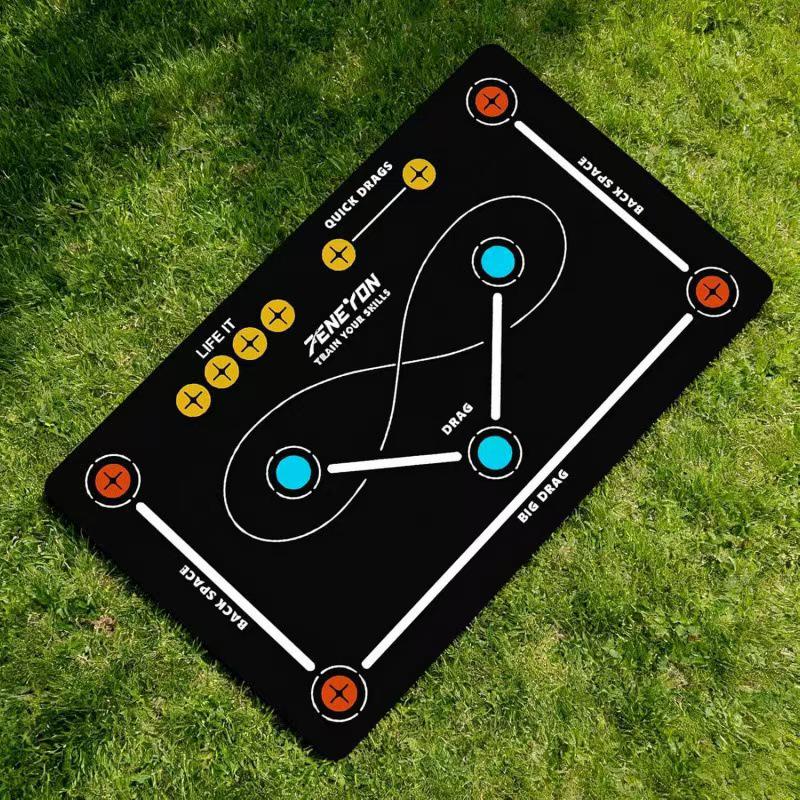 Hockey Training Mat - Indoor/Outdoor Wear-Resistant Footwork Mat