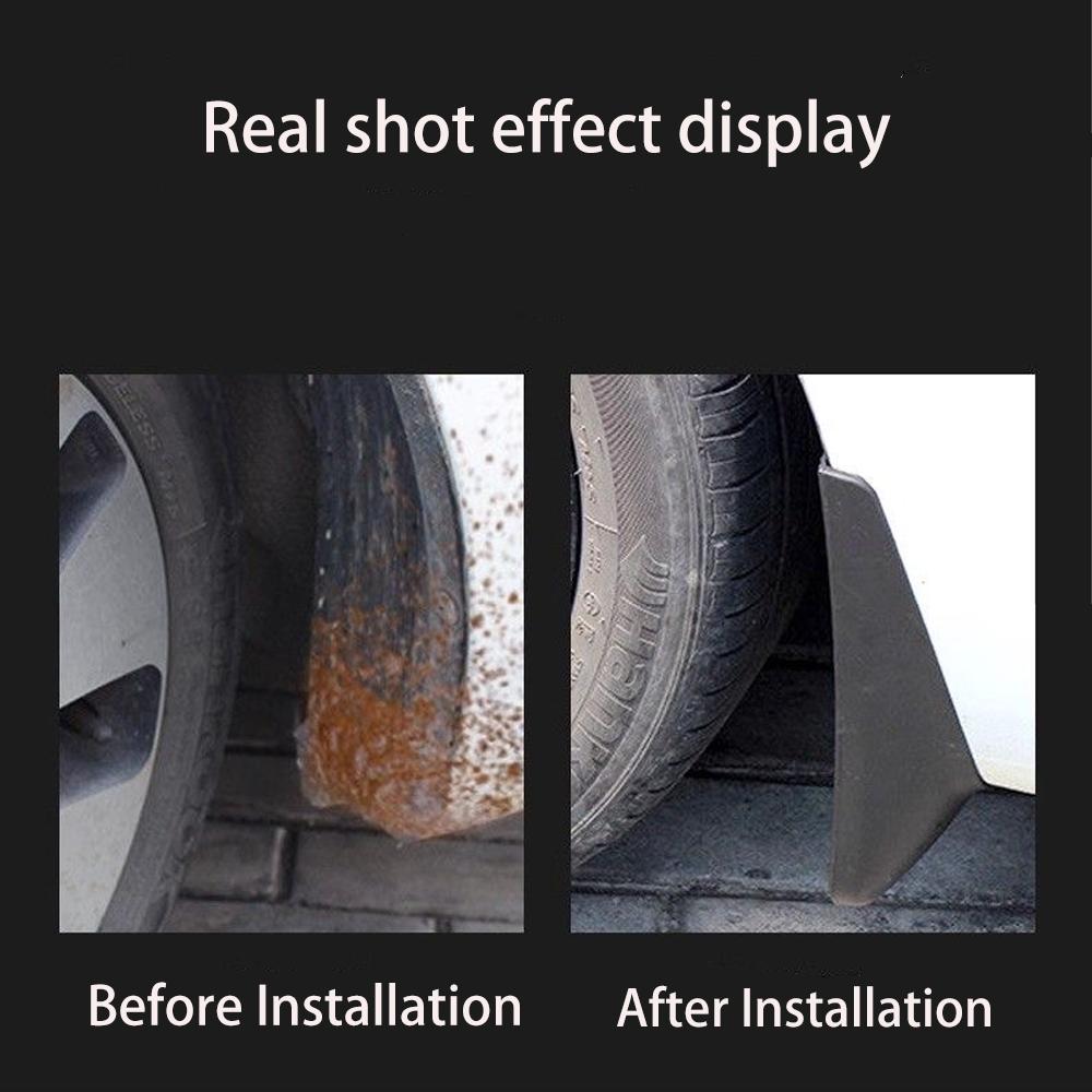 Car Wheel Mudquard PP For MGS5 EV ES34 2025~2027 2026 Mud Flaps Skin Cover Guards Fenders Splash Accessories 4PCS